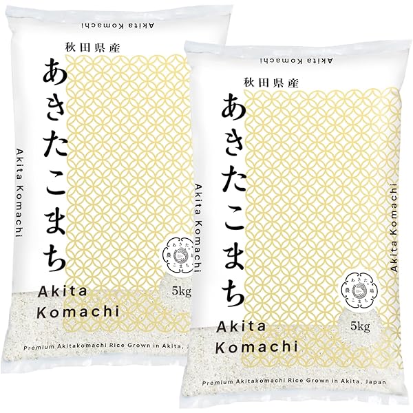 Amazon.co.jp: 秋田県産 あきたこまち 10kg (5kg×2) 玄米 令和7
